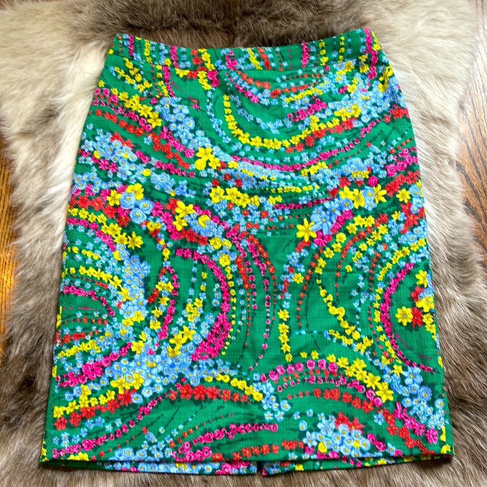 Fantastic TALBOTS multicolor floral skirt